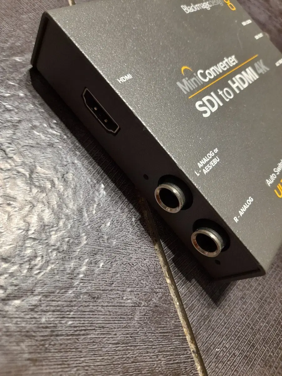 Blackmagic SDI to HDMI 4K 컨버터