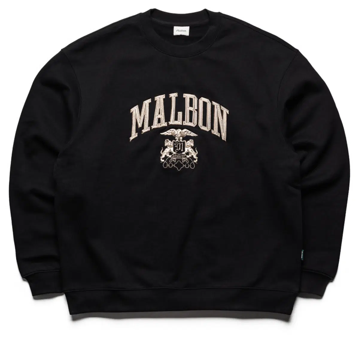[새상품] 말본 (Malbon Golf) 남성 레인지 옥스포드 맨투맨 블랙 M / XL / XXL
