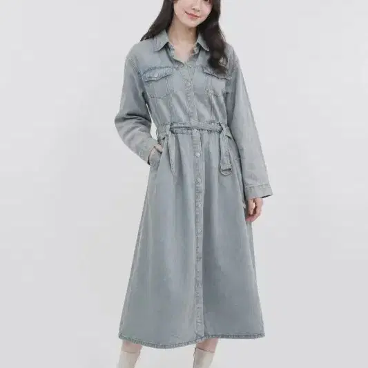 반에이크 라이트 블루 여자 88-165 원피스 O3027