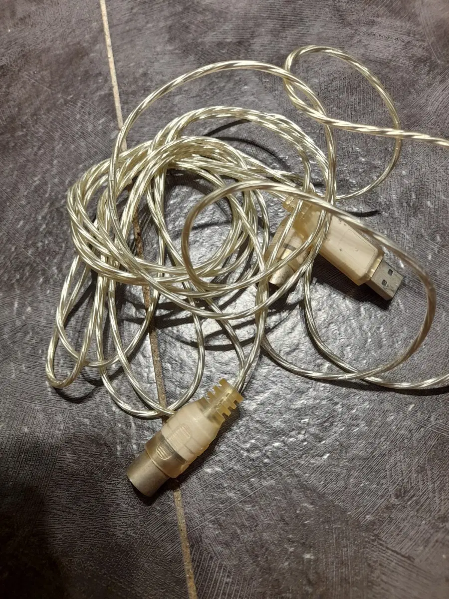 미디 USB 변환 젠더 케이블