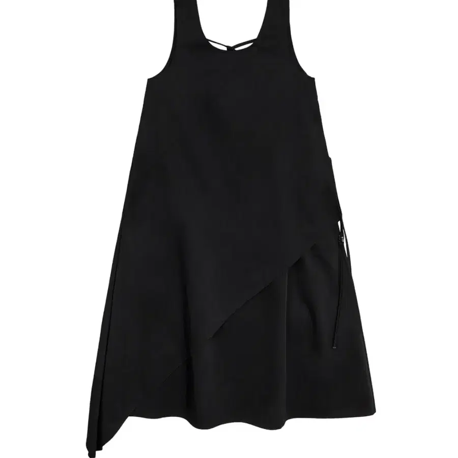 트리밍버드 Layered Asymmetric Draped Dress