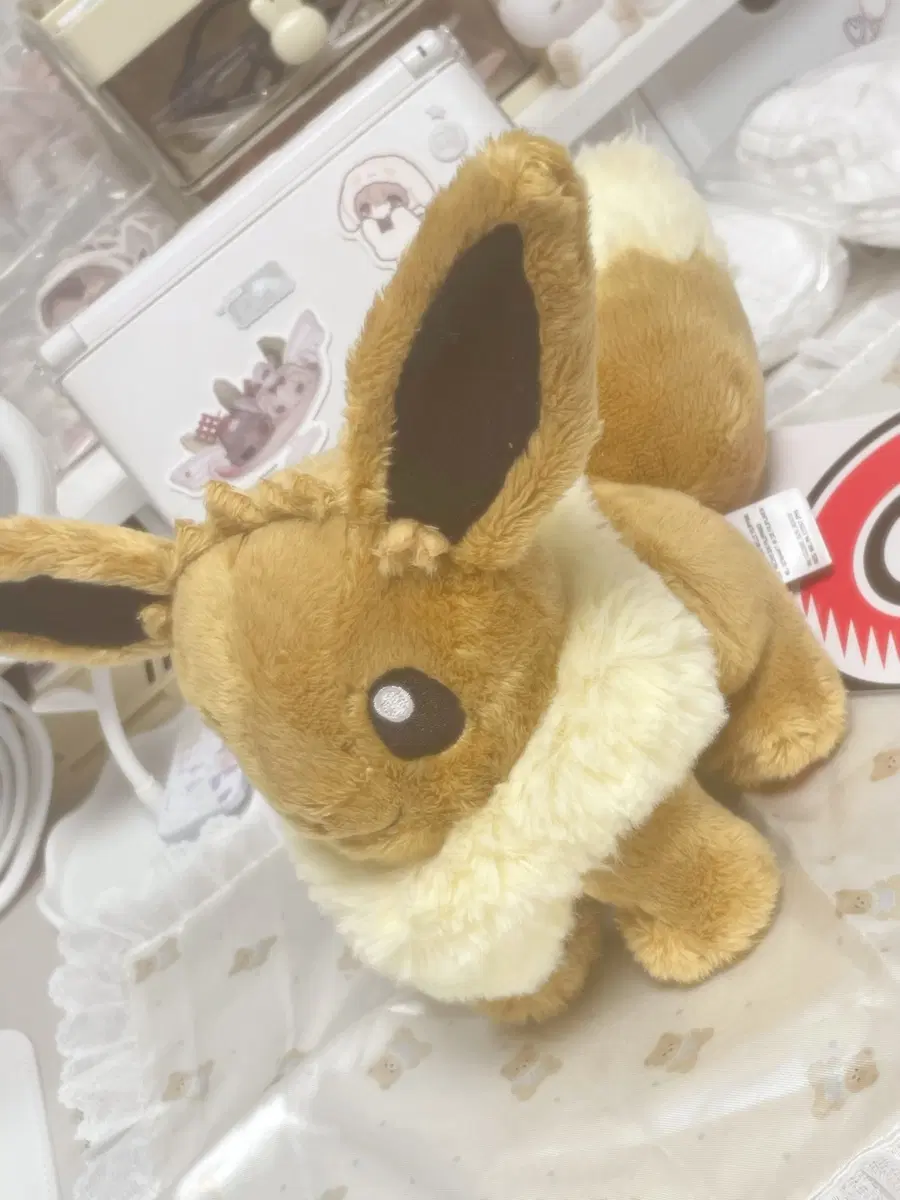 포케센 포켓몬센터 이브이 인형 누이구루미