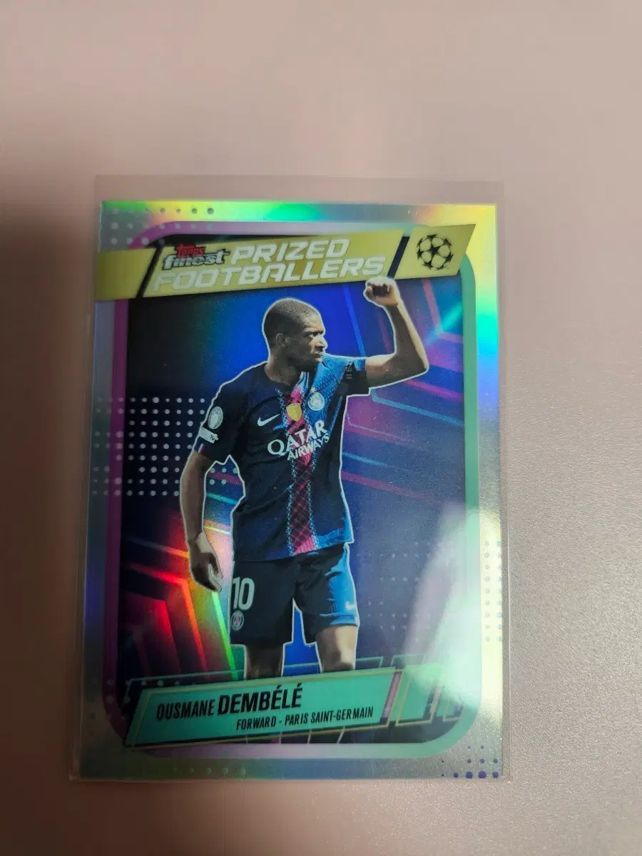 축구)우스만 덤벨레 2026 Finest Prized Footballer 리플렉터