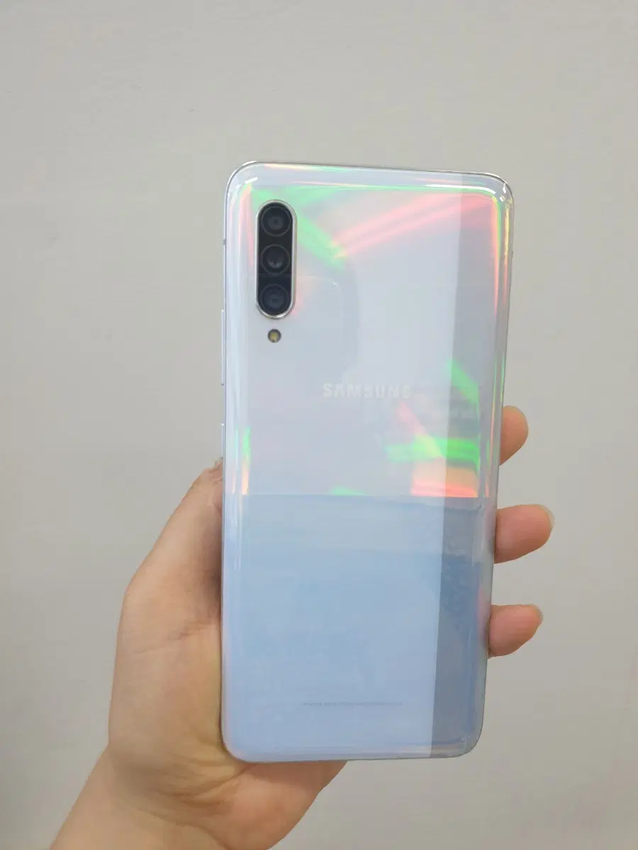 당일발송 갤럭시 A90 128기가 화이트 부산중고폰