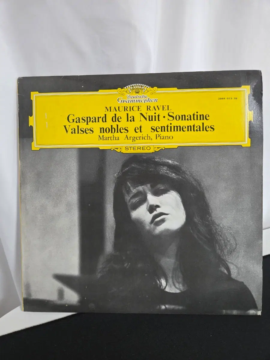 마르타 아르헤리치 Martha Argerich 라벨 피아노 클래식 LP DG 국내판