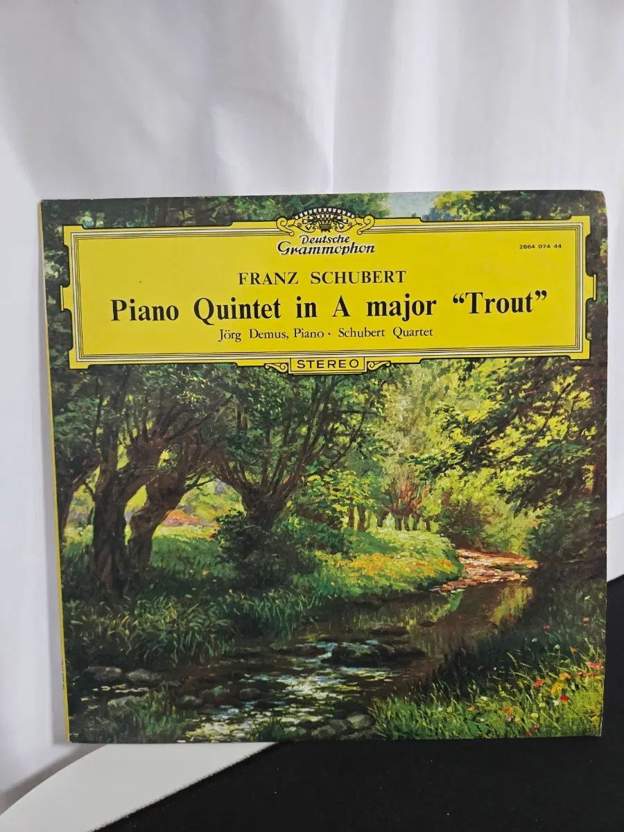 슈베르트 피아노 5중주 송어 Schubert Trout 클래식 LP DG 국내판