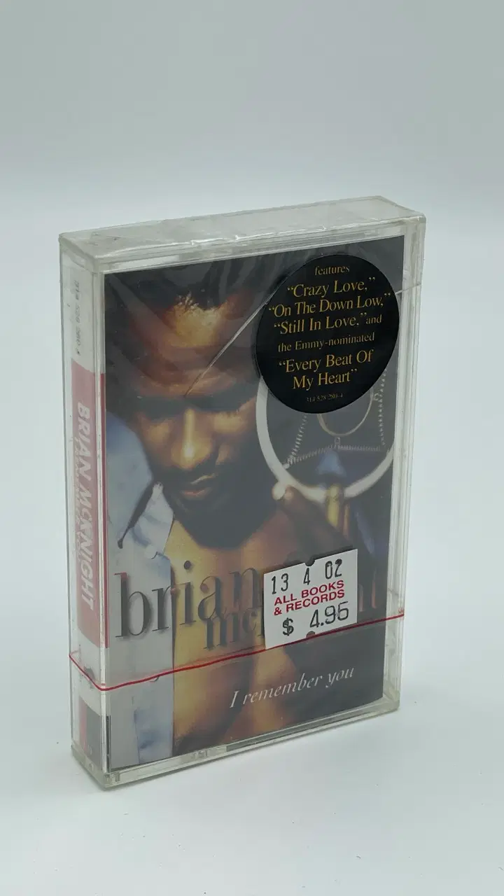 [카세트테이프/미개봉] Brian McKnight - I Remember You [수입반] funk