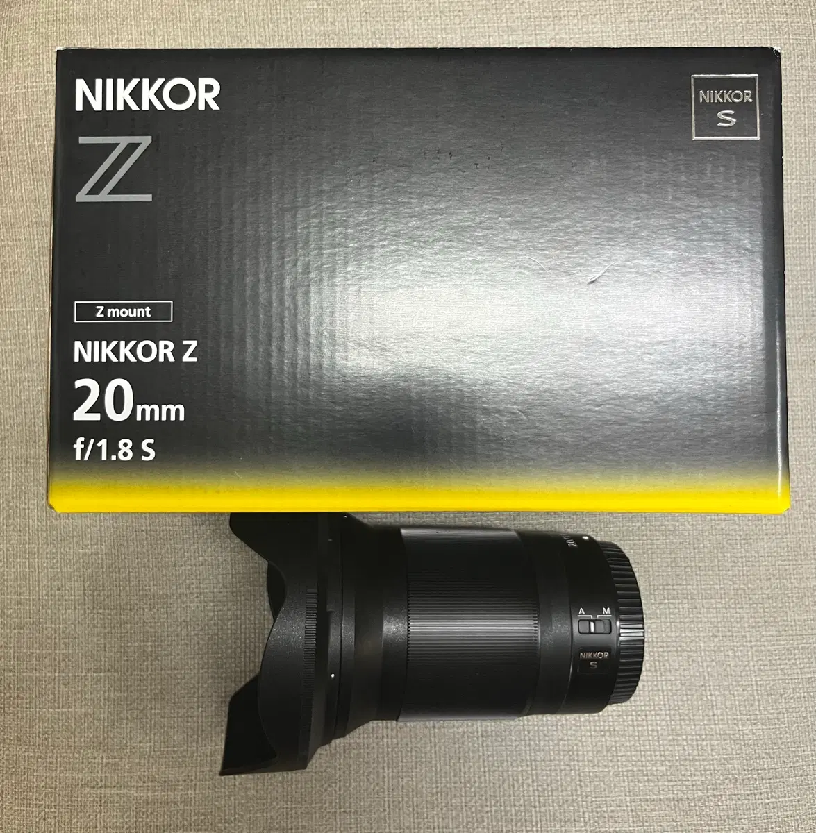 니콘 NIKKOR Z 20mm f/2.8 S 광각렌즈 (20.8)