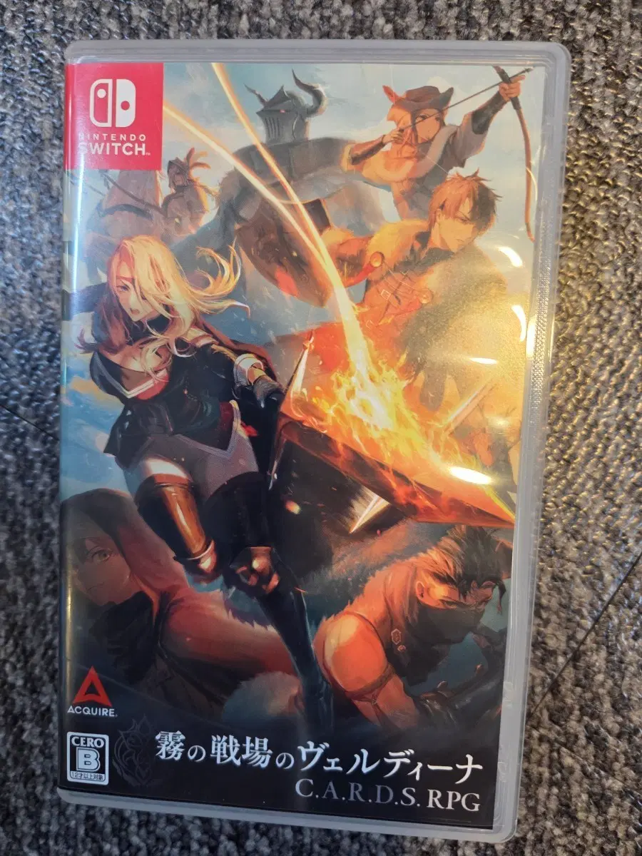 닌텐도 스위치 안개전장 베르디나 rpg 일판