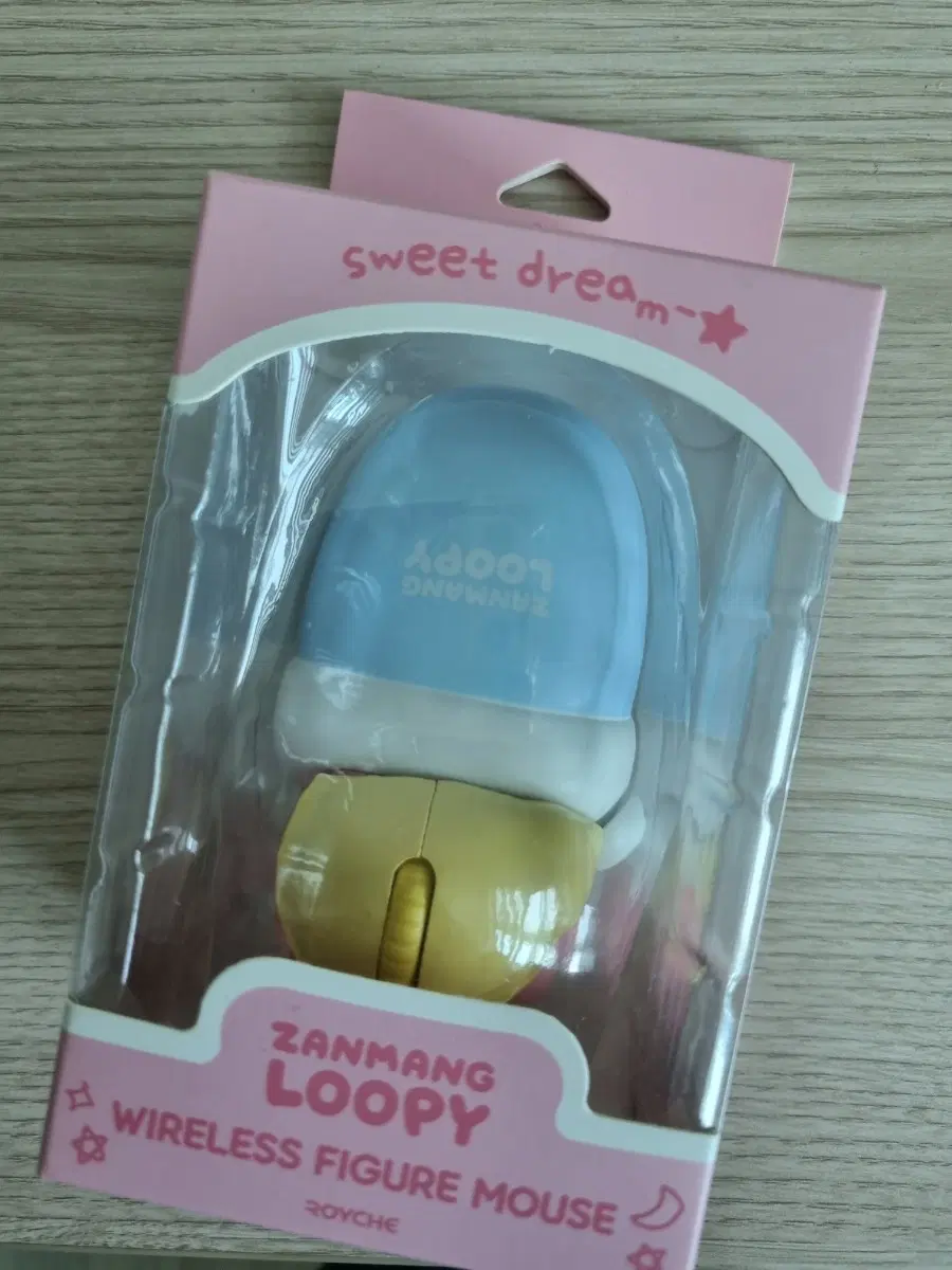 잔망 루피 무선 피규어 마우스
