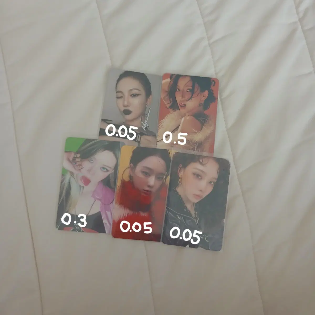 에스파 포카 판매합니다