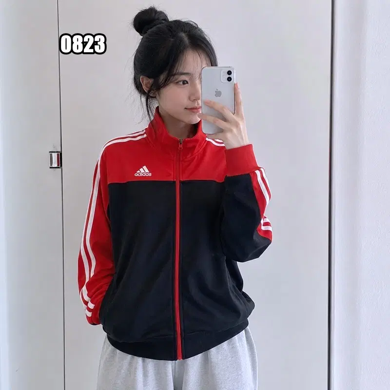 XS 아디다스 퍼포먼스 마샬아츠 컬러블록 트랙탑 져지 자켓