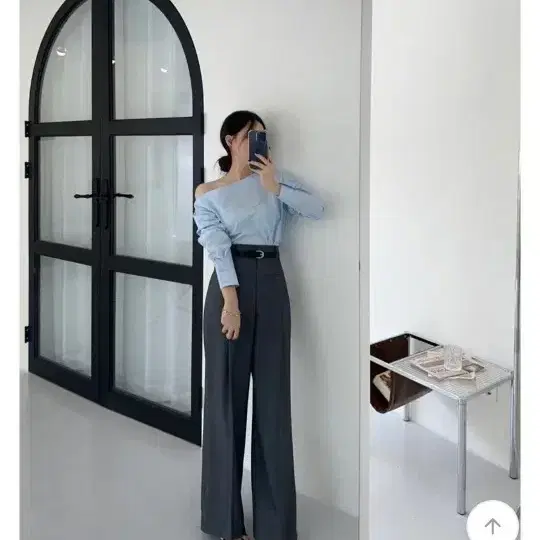 여자 와이드 슬랙스 블랙. m.그레이 s 새상품