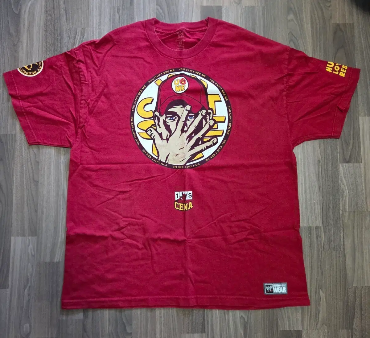 WWE 존시나 티셔츠 [2xl]