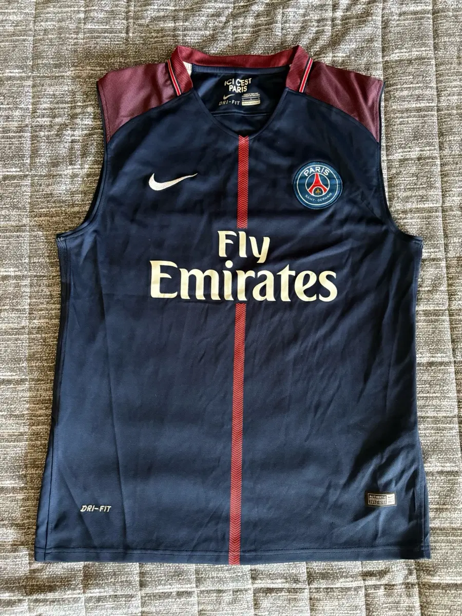 (해외L) 2017 psg 파리생제르맹 나시 민소매 트레이닝탑