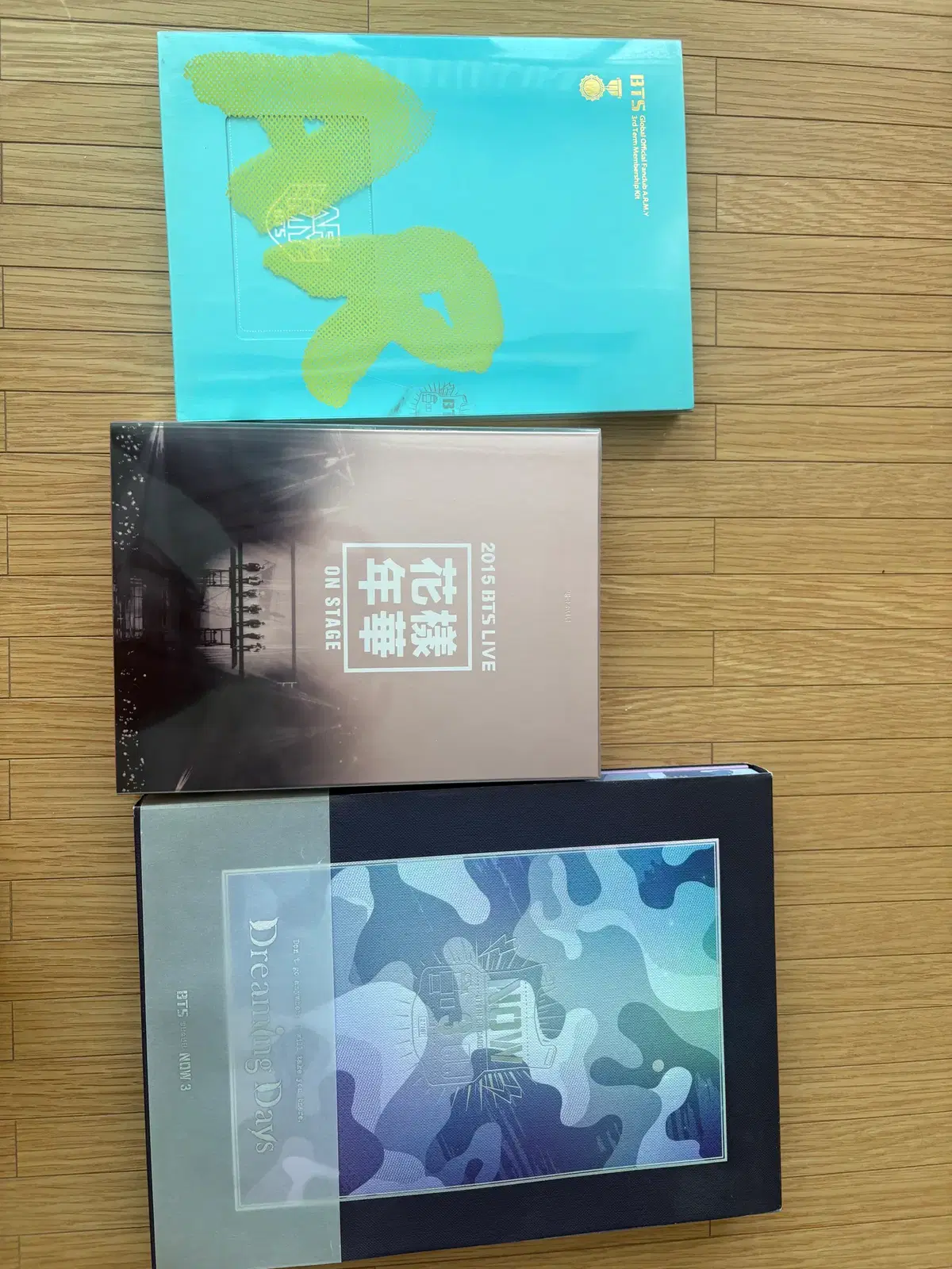BTS 방탄소년단 공식 키트/DVD 양도 (화양연화 온스테이지 / NOW3 나우3 / 아미 3기 키트)