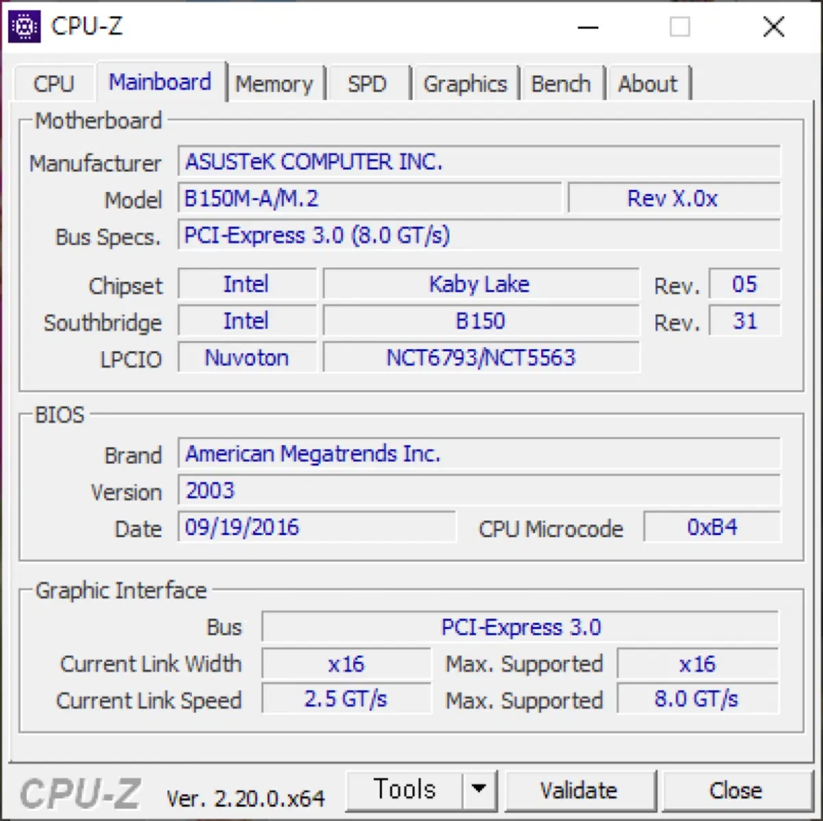 i5-7500 + b150m-a/m.2