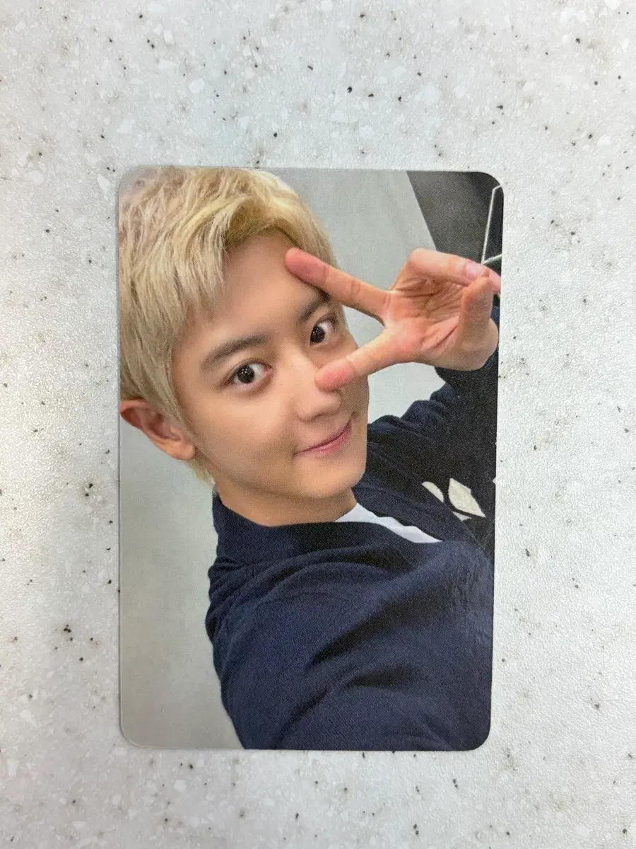 Chanyeol Blackout Fansign Photocard