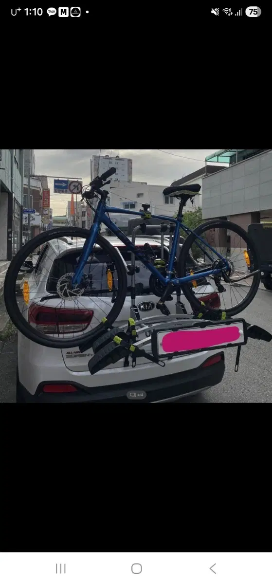 차량용 자전거 캐리어 아트원 버즈랙 파일럿3