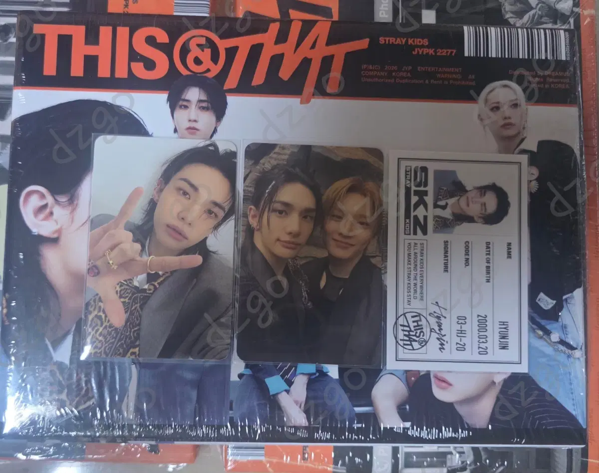 Straykids this ver. hyunjin set 디스버전 현진