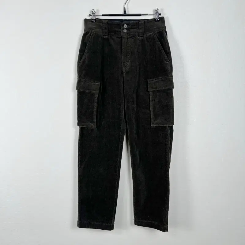 버커루/스웨이드 카고 스판 바지 여S 26/라덴