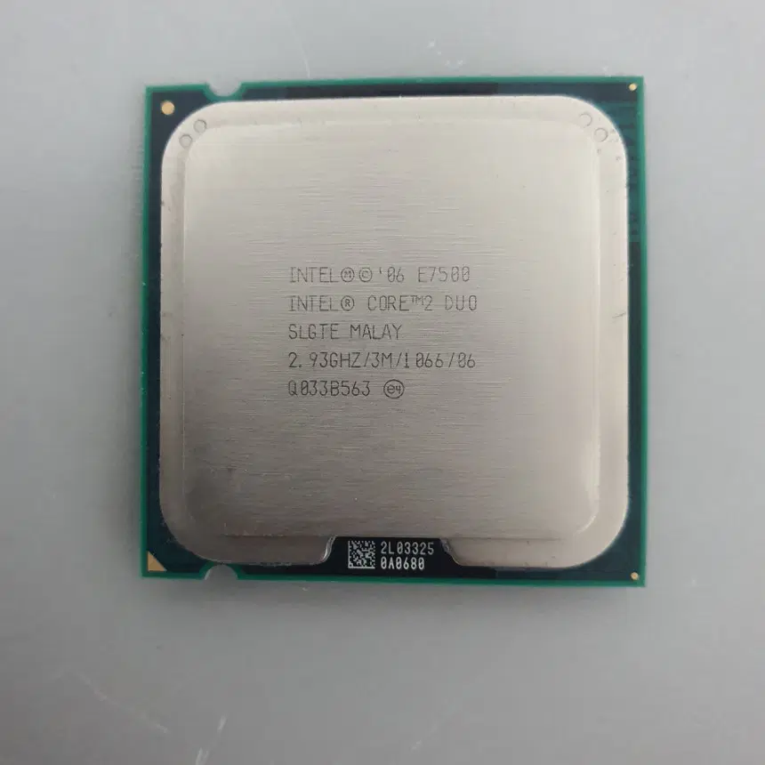 [무료배송] 중고 인텔 775소켓 코어2 듀오 E7500