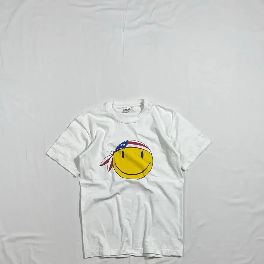 90s 스마일 smile 반팔티