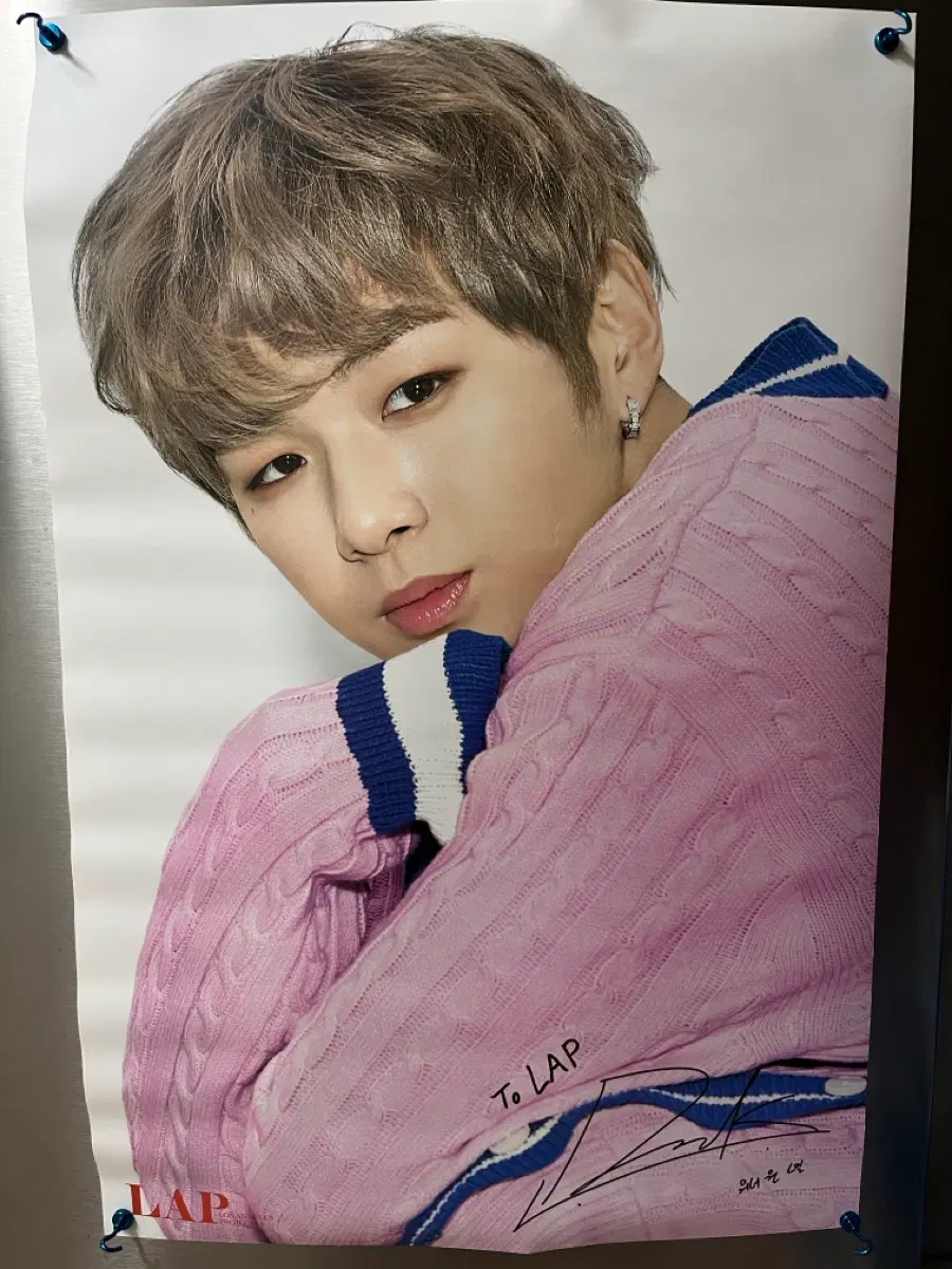 강다니엘 LAP 양면포스터 워너원 강다니엘 다니엘