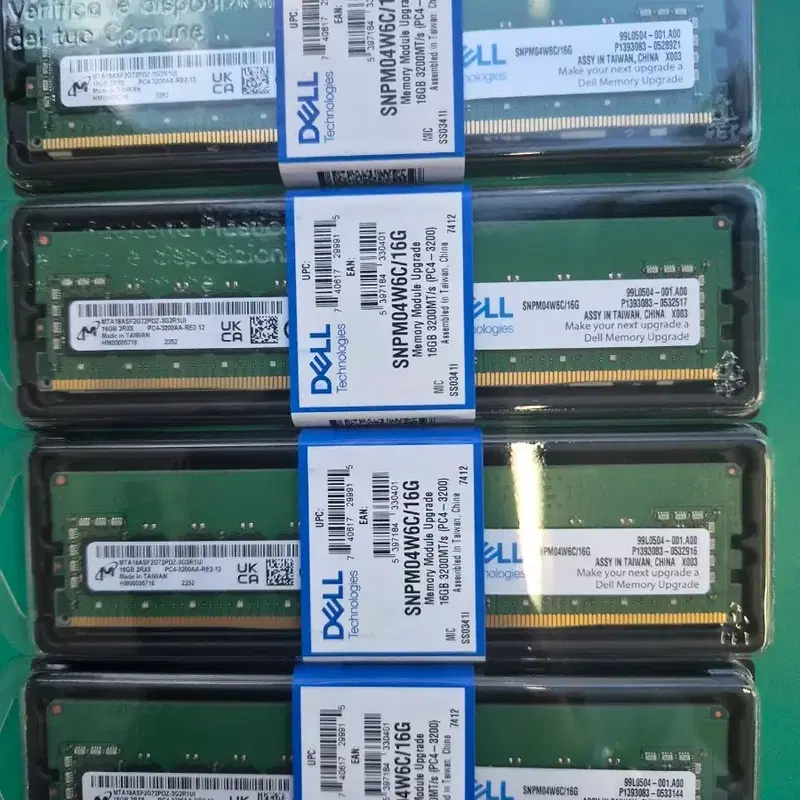 마이크론 DDR4-3200 서버램 8G, 16GB 8개