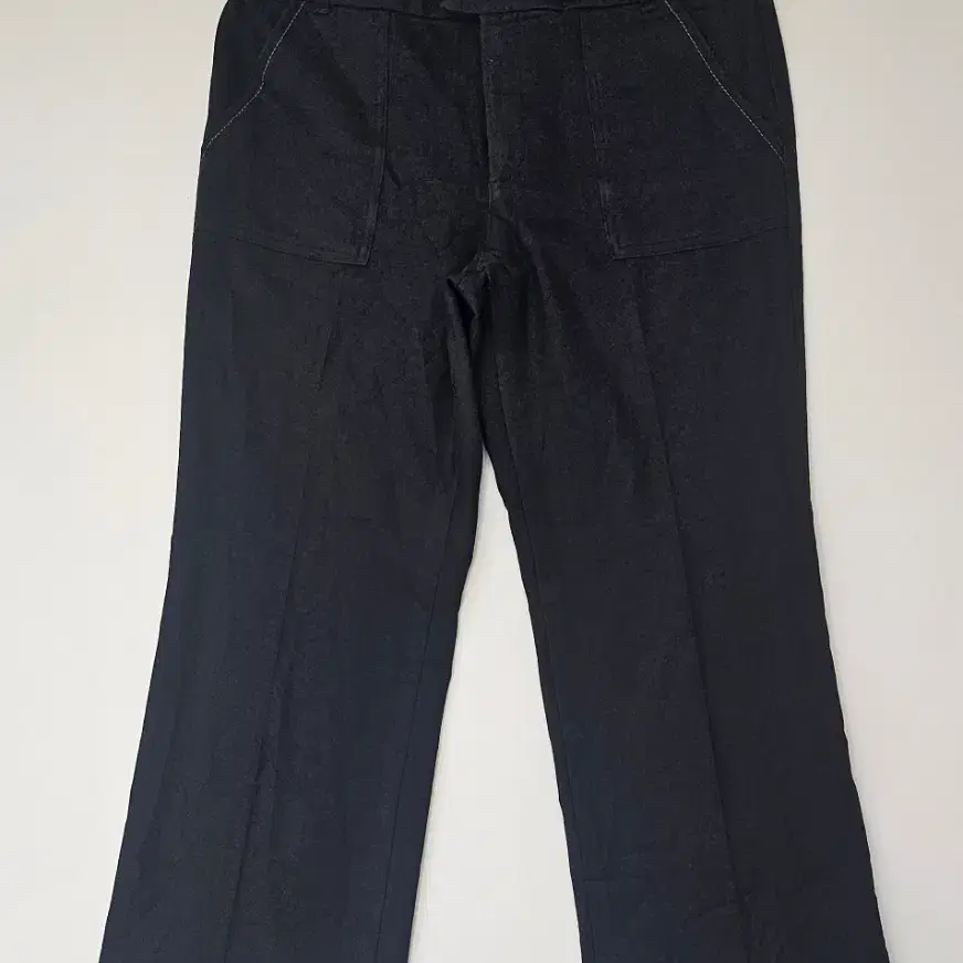 일본)SONIA RYKIEL 소니아 리키엘 울혼방 블랙팬츠