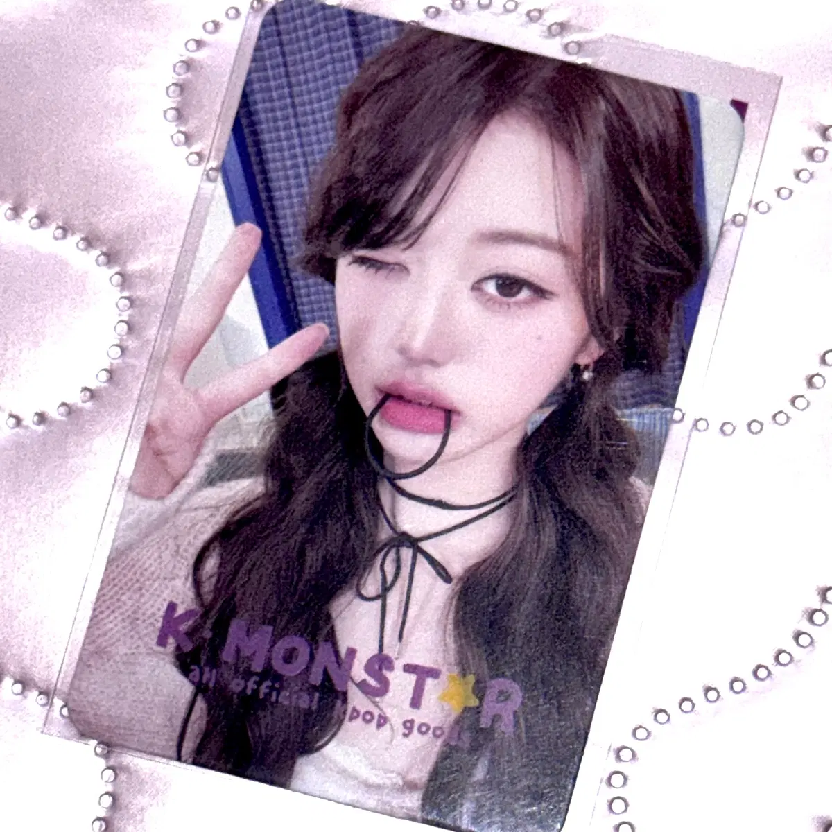 Ive Jang Wonyoung Empathy K-Monster Monkey Photocard | Bunjang Global