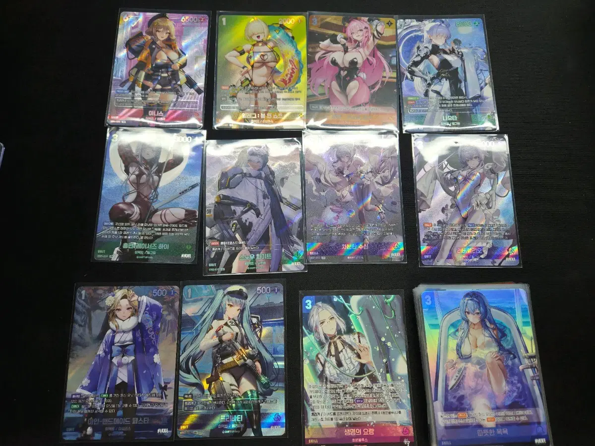 tcg 니벨 아레나 UR카드 일괄 sr.일카 증정