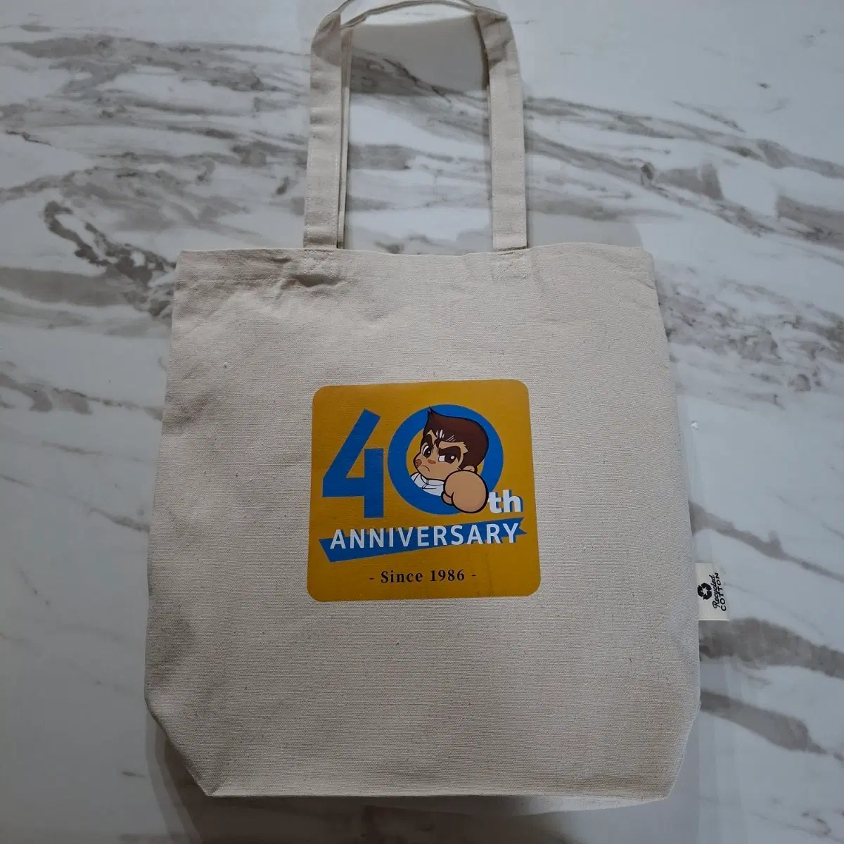구니오군 40주년 기념 애니버서리 에코백 새제품