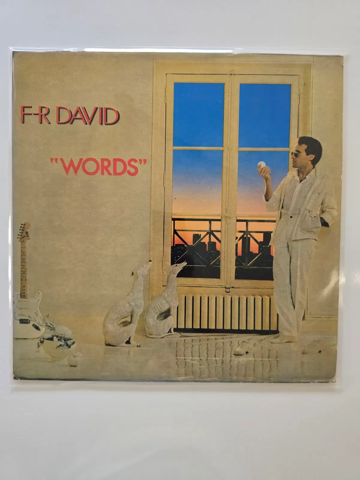 F-R DAVID 데이비드 LP / WORDS /EX+