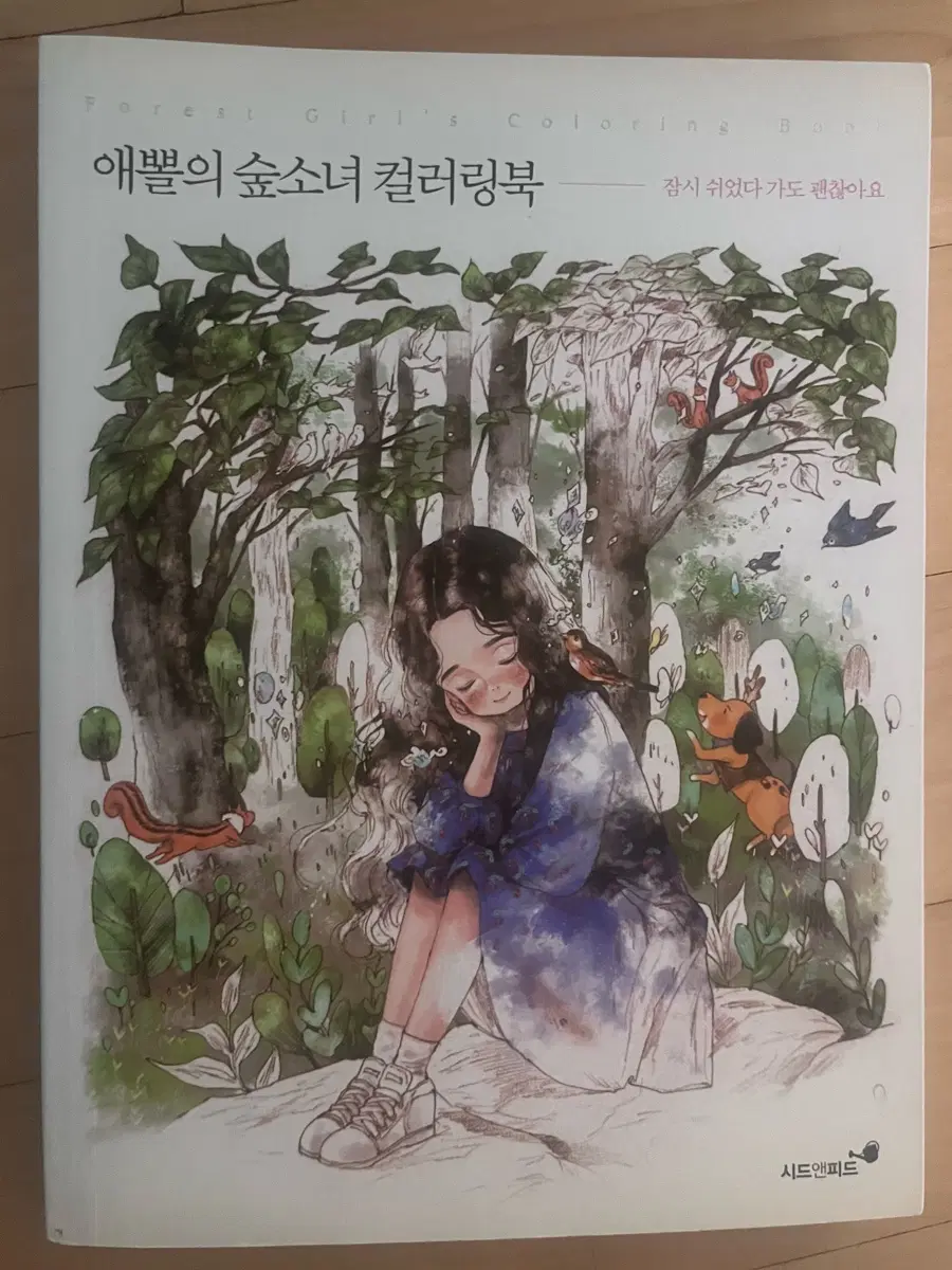 애뽈의 숲소녀 컬러링북 판매