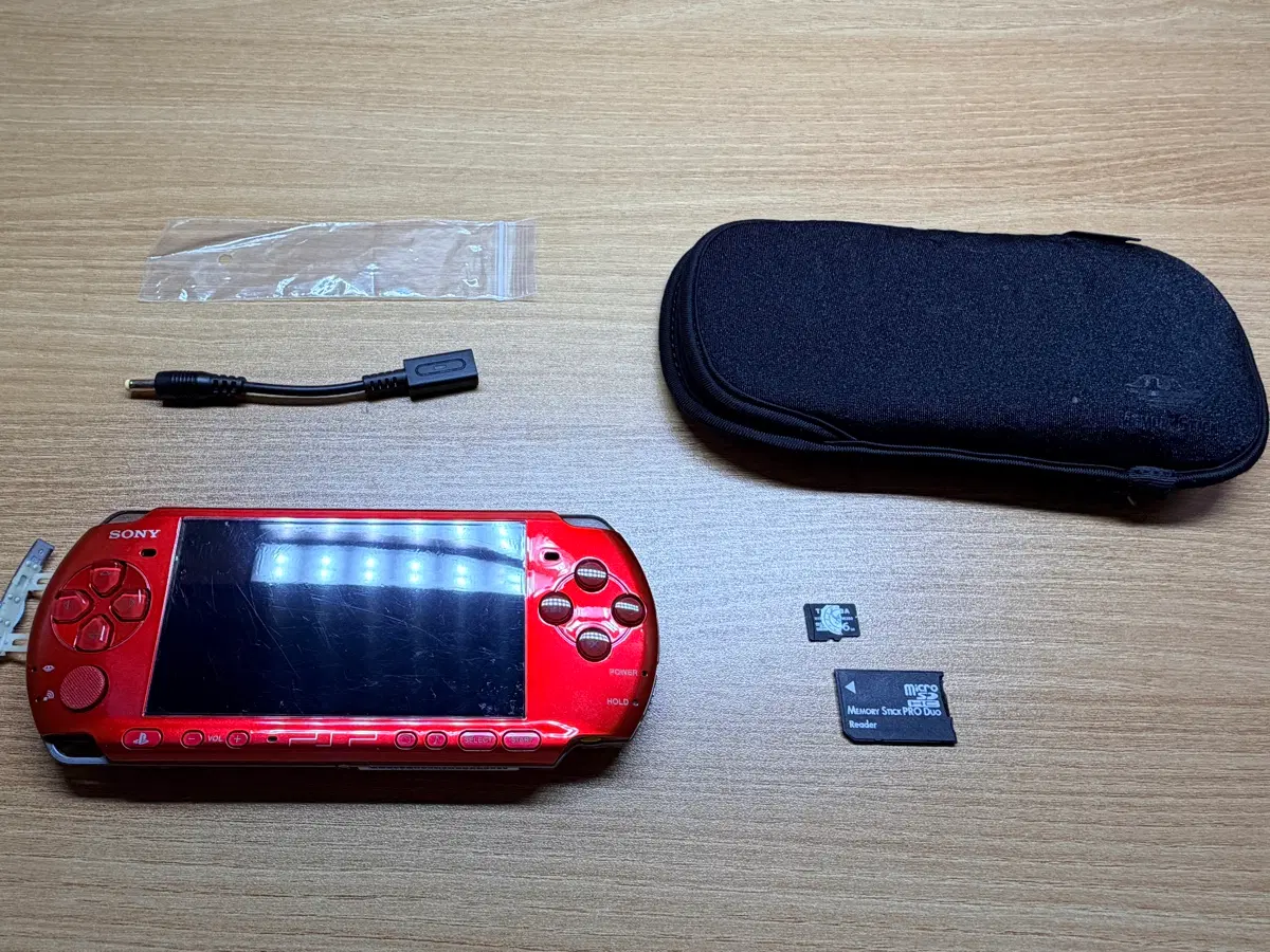 psp 3000 레드 팝니다