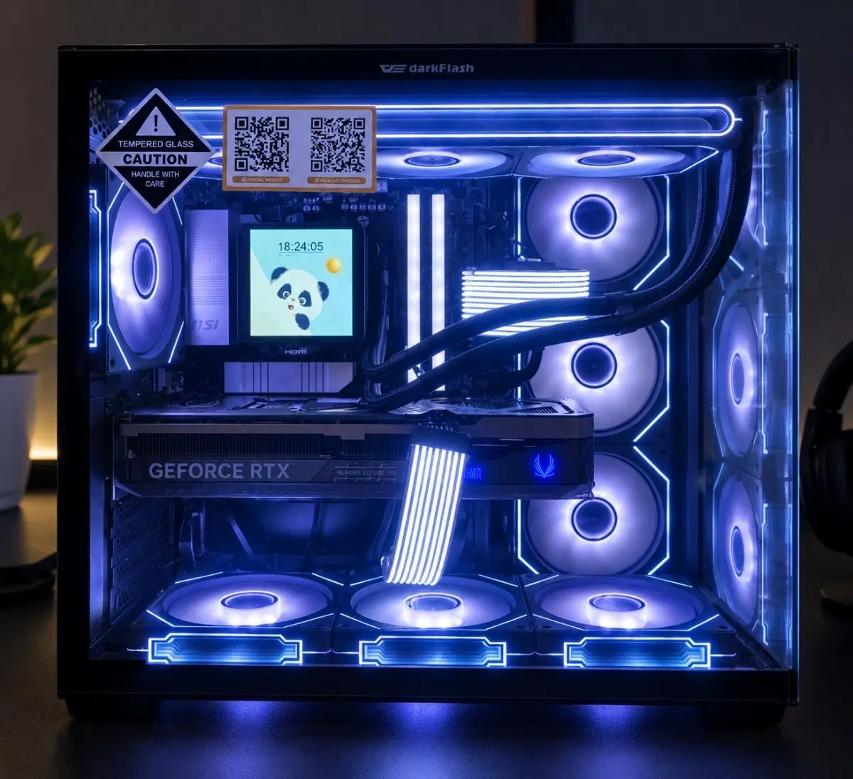 (신품) 9800X3D RTX5080 본체 팝니다
