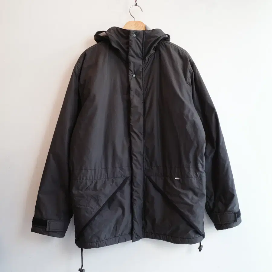 90s OLD STUSSY 스투시 빈티지 패디드 후디