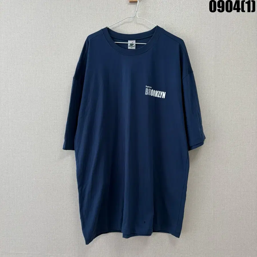 반팔 티셔츠 네이비 4XL