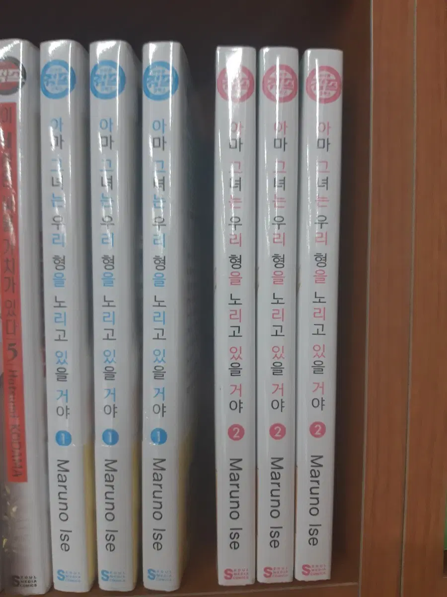 아마 그녀는 우리 형을 노리고 있을 거야 1~2 미개봉 만화짱많아 프로안전상점
