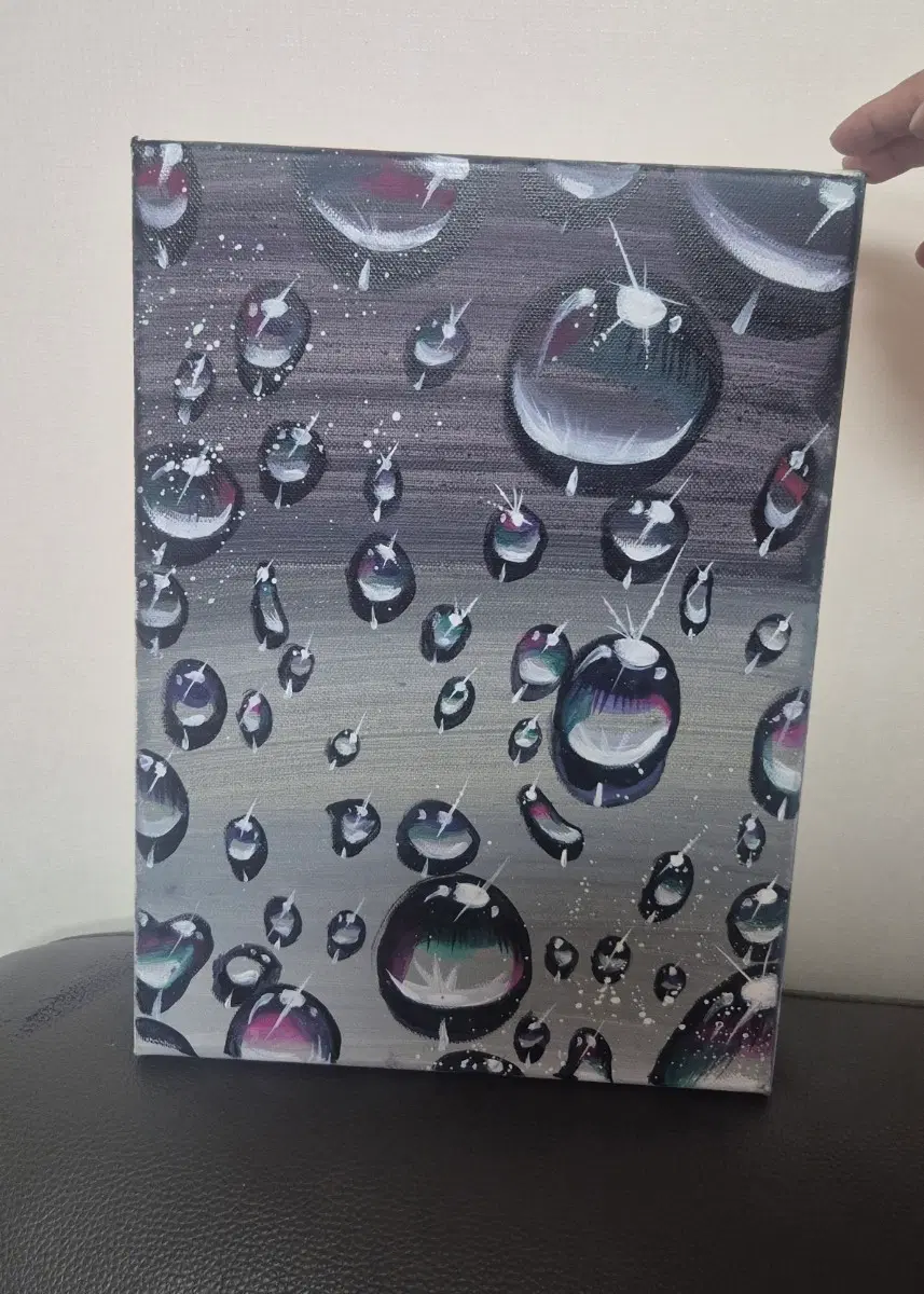 직접그린 캔버스 그림