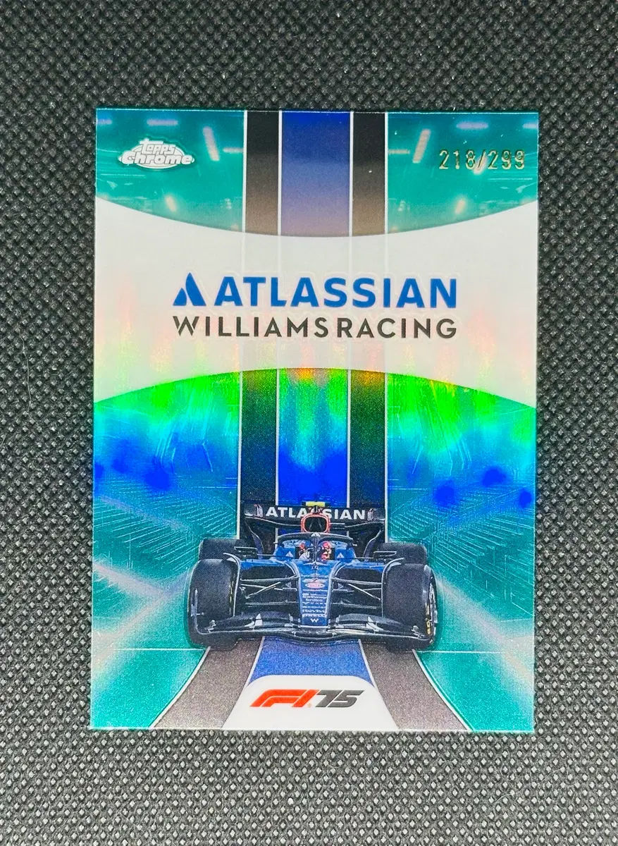 2025 탑스 크롬 F1 윌리엄스 팀 로고 299한정 카드