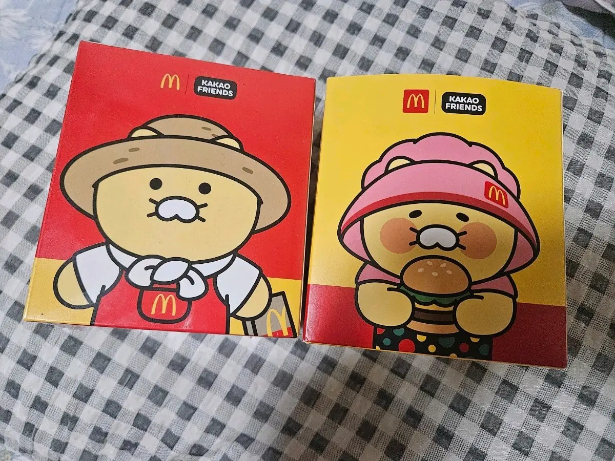 맥도날드 카카오프렌즈 춘식이 콜라보 인형키링(일괄)
