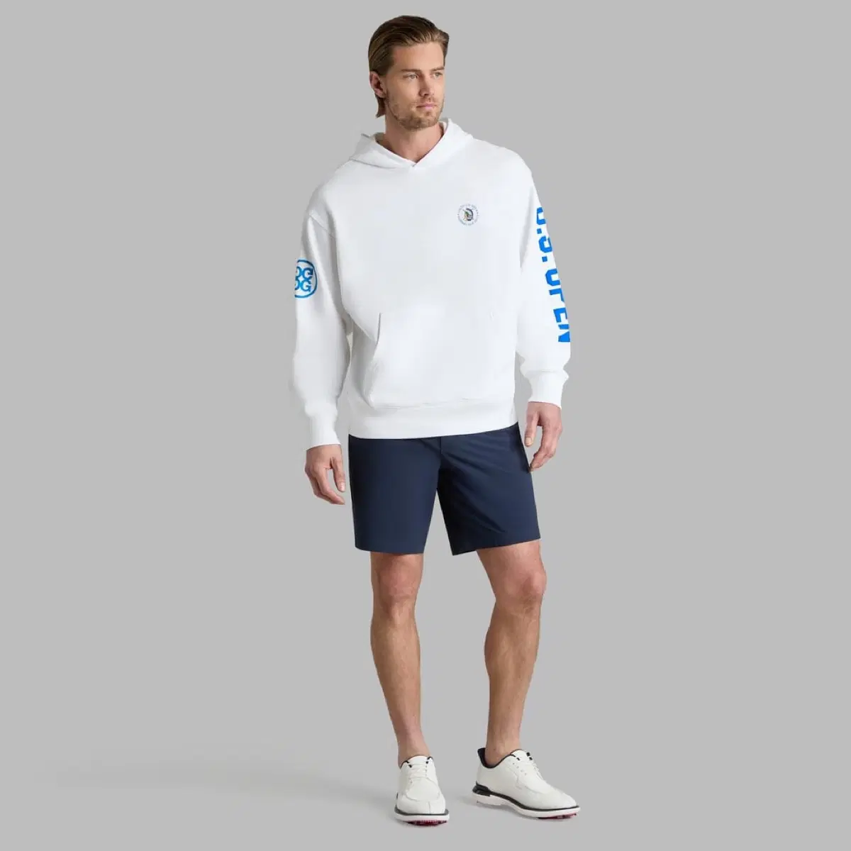 [새상품] 지포어 (G/FORE) 남성 2026 US 오픈 후드 화이트 S / M / L / XL / 2XL