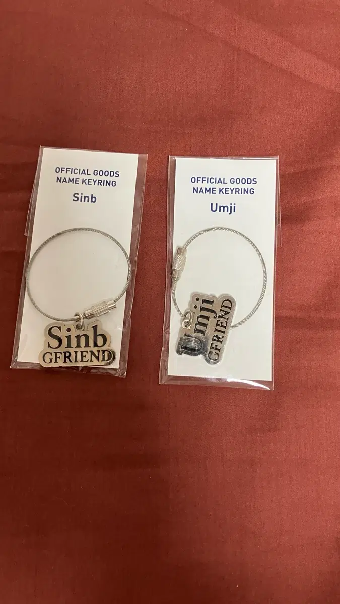 여자친구 첫 콘서트 네임키링 신비 엄지 (미개봉) 일괄판매