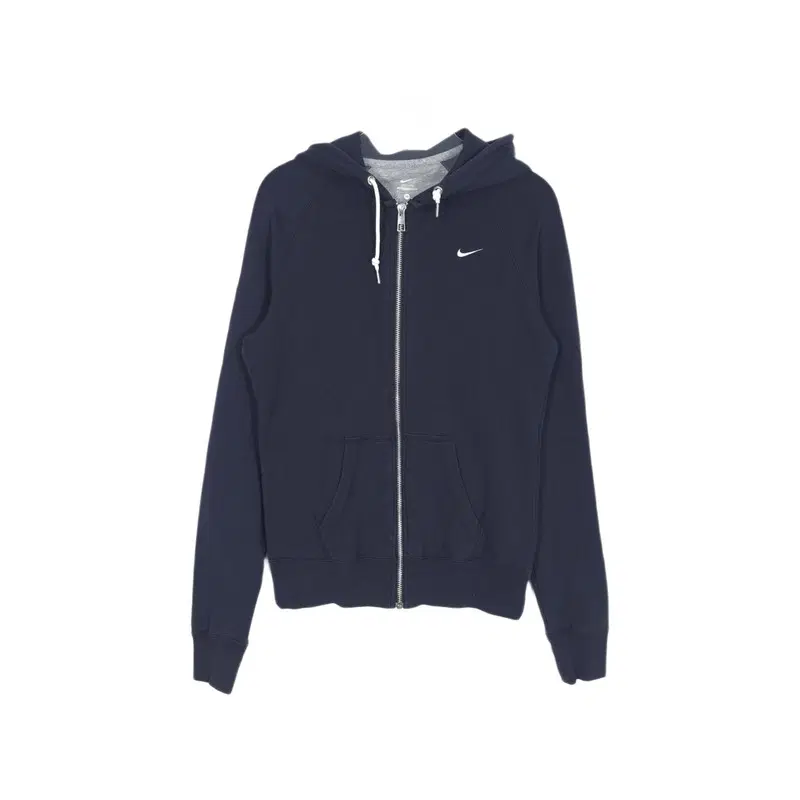NIKE 스몰 스우시 자수 후드 집업 M