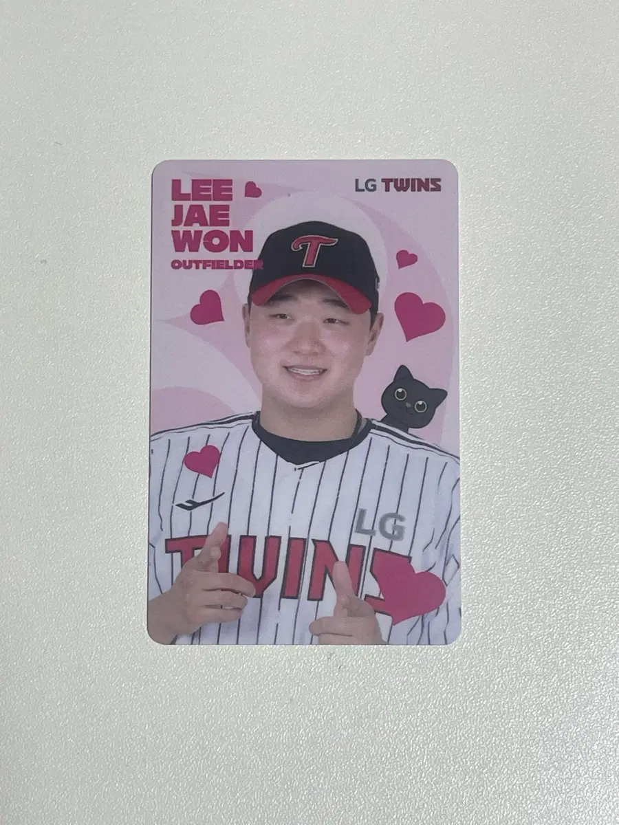 엘지트윈스 lgtwins 7월 심쿵 랜포 랜덤 포카 포토카드 이재원