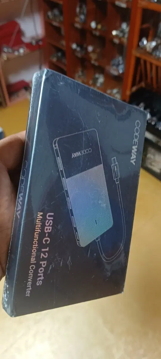 미개봉/새상품] 고스팩 고사양코드웨이 USB-C 12in1 멀티허브 (C타입 도킹스테이션)