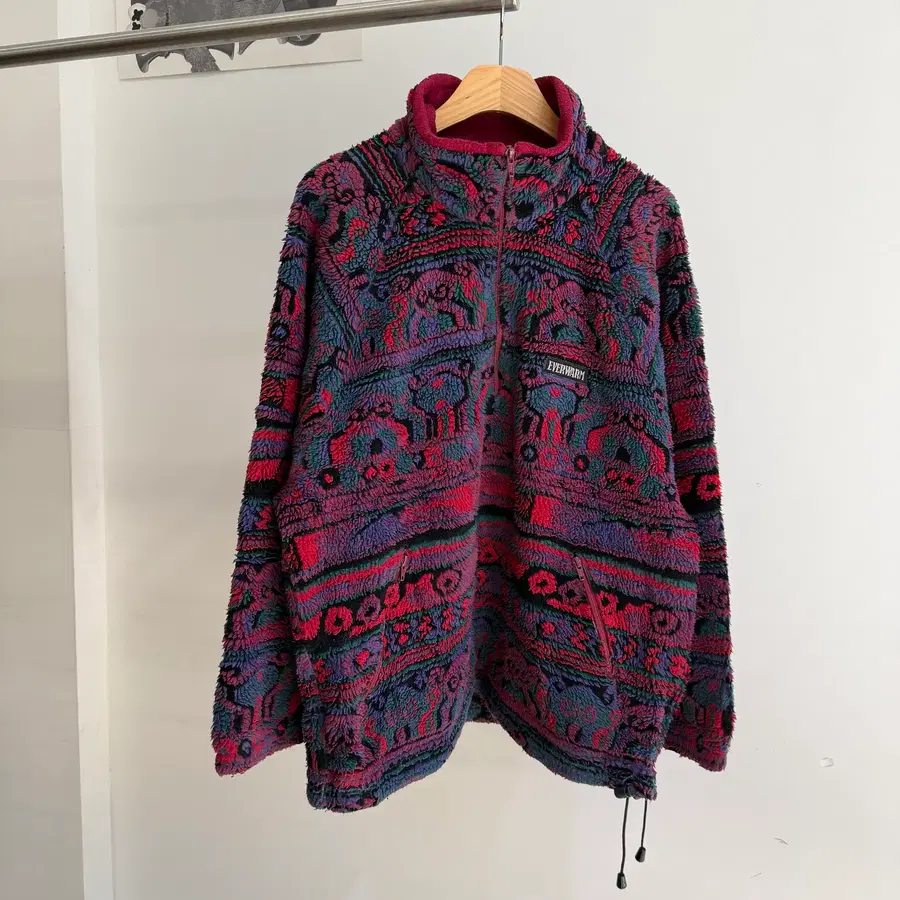 빈티지 EVERWARM (Made in New Zealand) 플리스 자켓