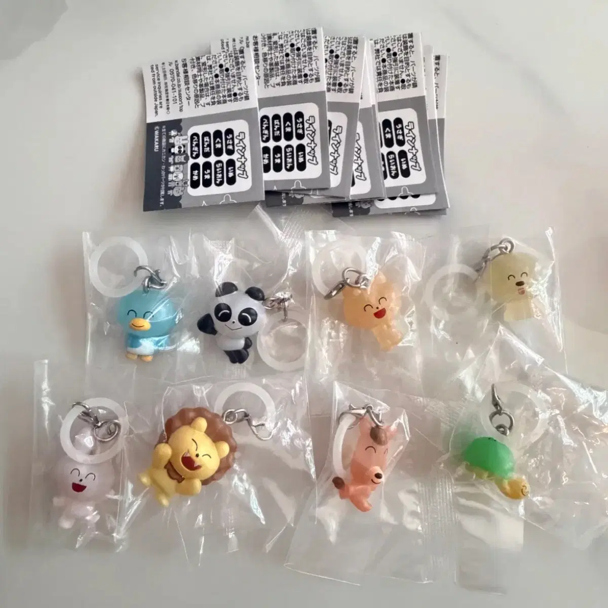 일괄 와카루노 니코니코즈 메지루시 8종 풀세트